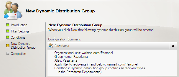 Exchange Server 2007 Üzerinde Distribution Group, Mail Contact, Disconnect MailBox İşlemleri