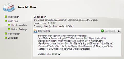 Exchange Server 2007 Üzerinde User, Room, Equipment ve Linked MailBox Oluşturmak