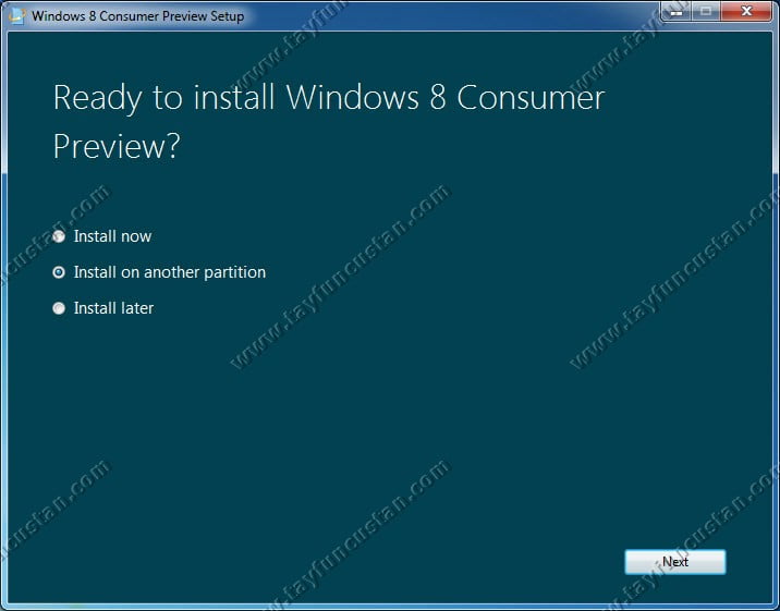 Windows 7 ve Windows 8 Dual Boot