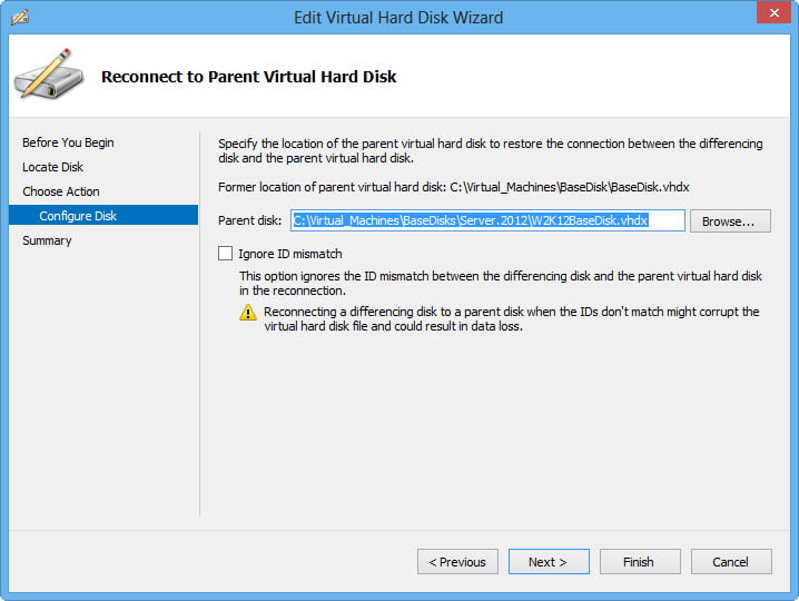 Hyper-V 3.0 ile Differencing Disk Taşıma