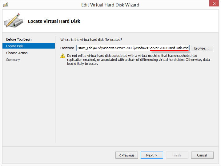 Virtual PC 2007’den Hyper-V 3.0 Migration 6 Virtual PC 2007’den Hyper-V 3.0 Migration