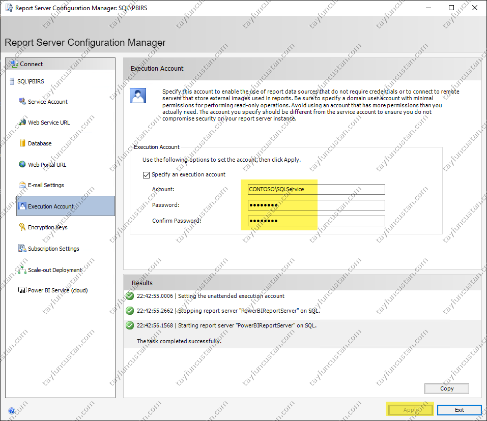 Сервер отчетов power bi